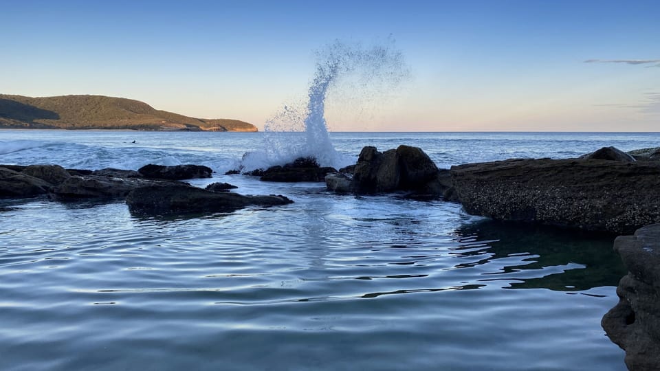 Killcare Beach natural rock pool