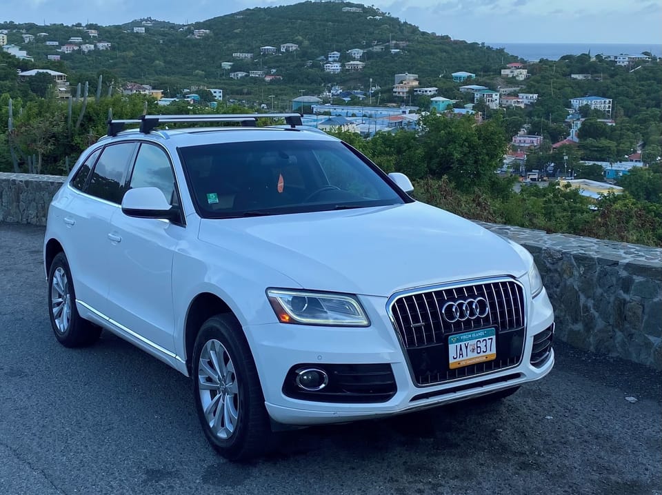 Audi Q5 for rent to our guests.