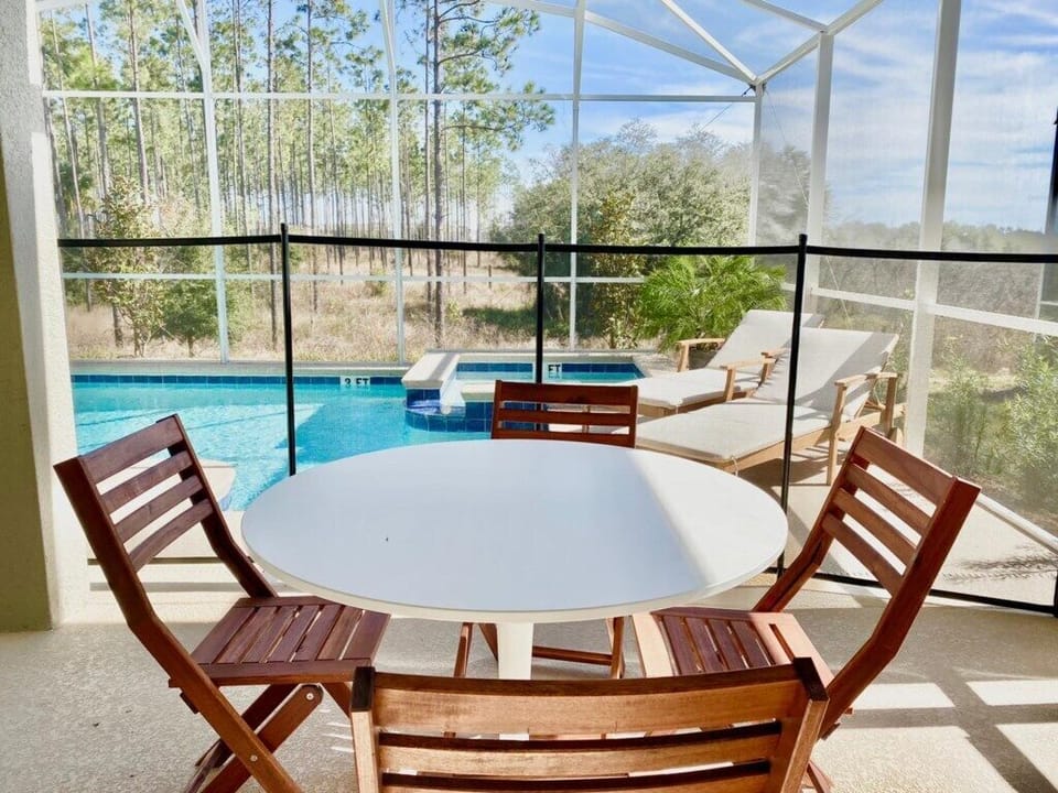Patio dining table