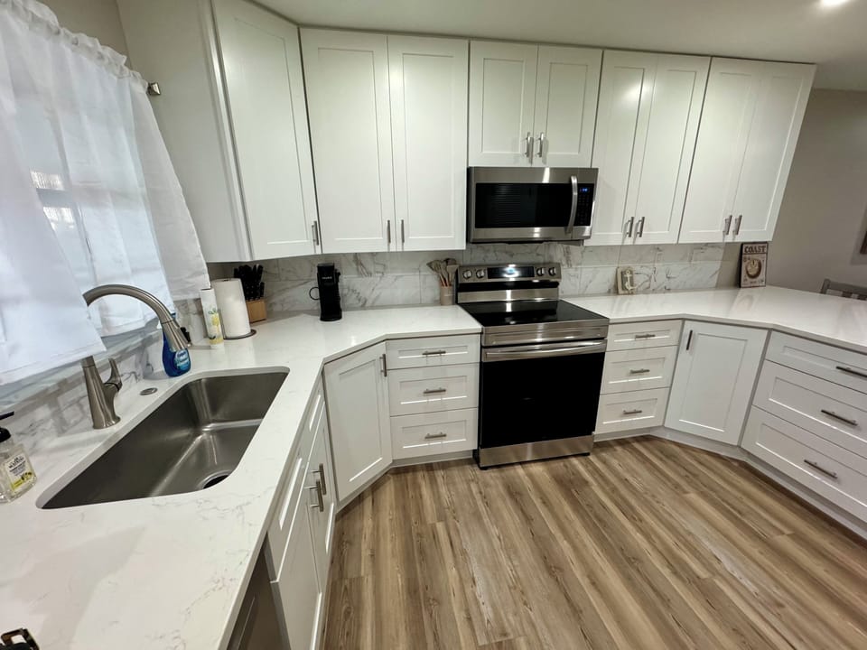 Brand new stainless steal applicances