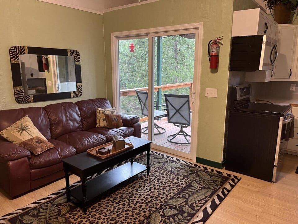 Lovely decor in living room area