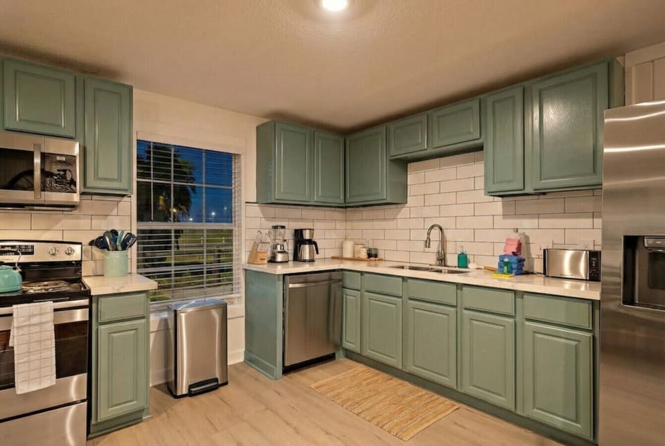 Another angle of the kitchen