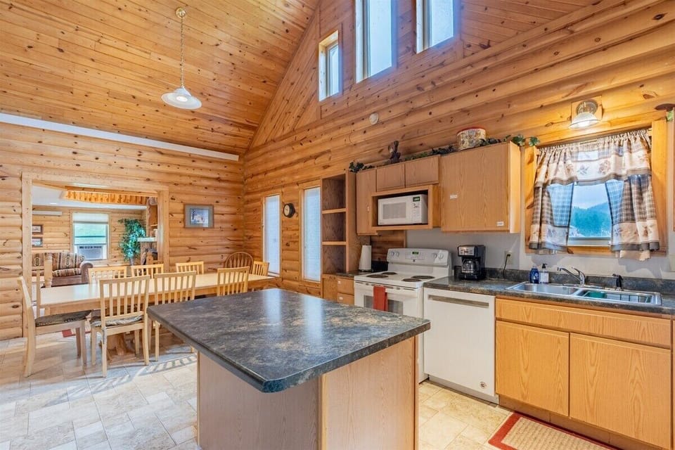 Kitchen into Dining
