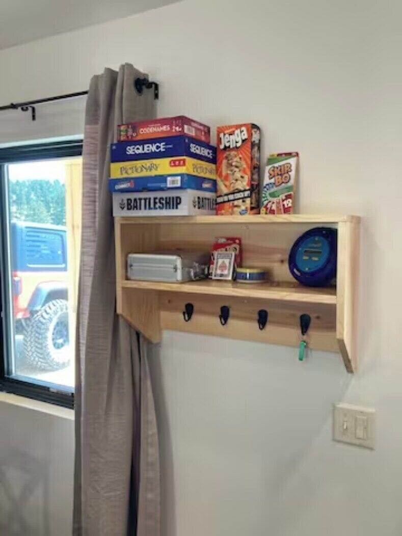 game shelf