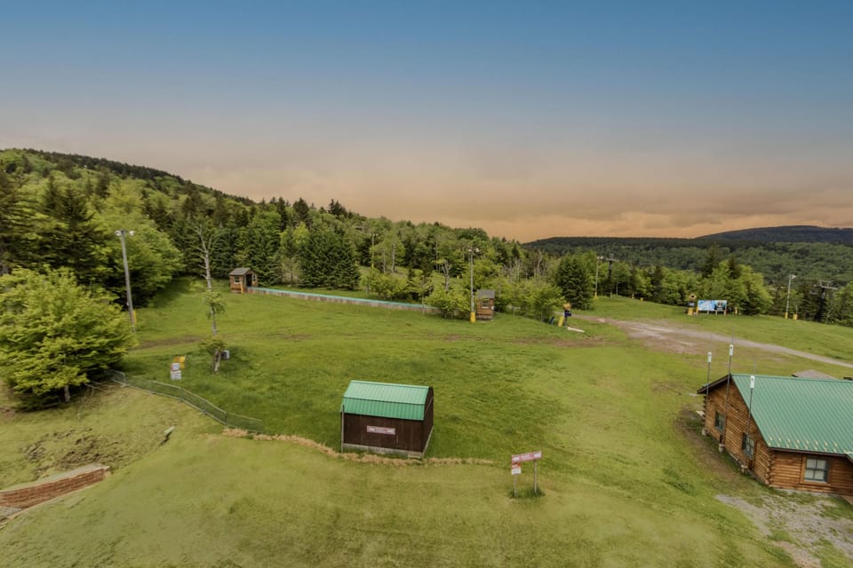 Enjoy the summer with views from the balcony of Silver Creek 2506.