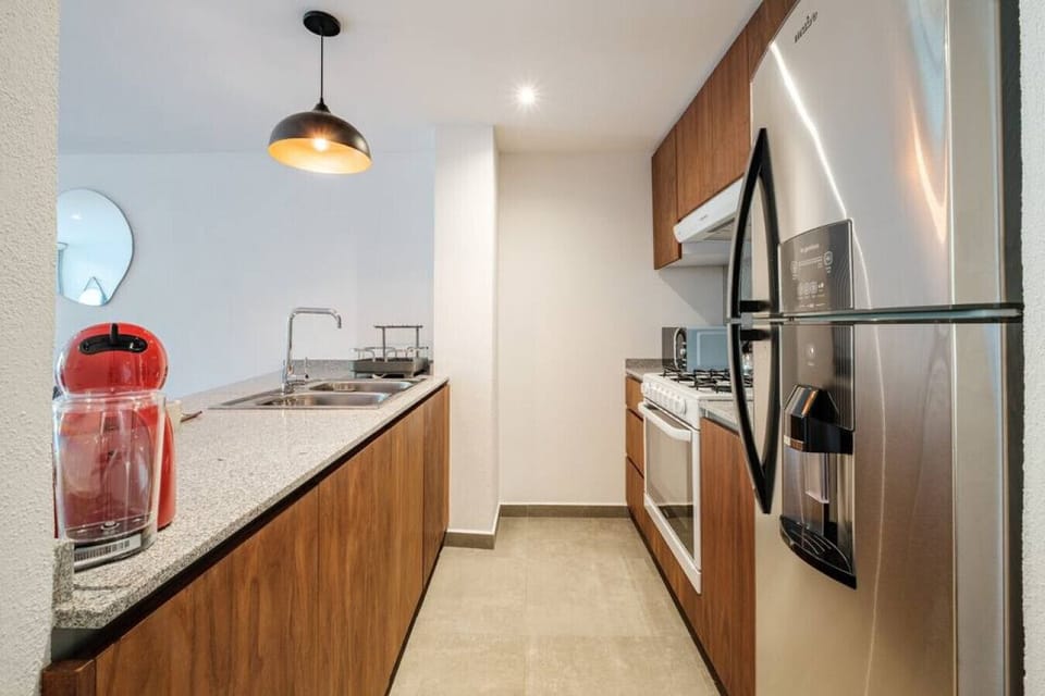 Fully equipped kitchen