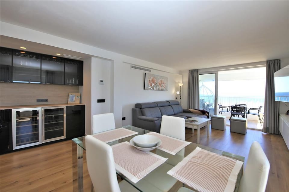 Another view of the lounge from the dining area