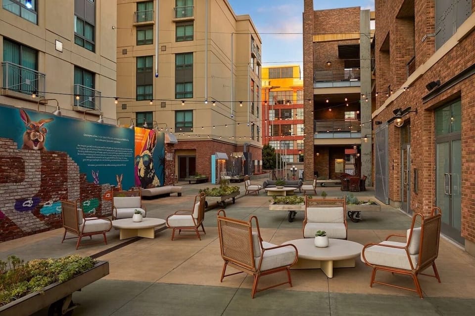 Outdoor Lounge Area