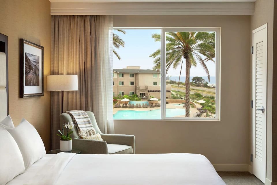 Bedroom. Interior and views may vary based on location and availability.