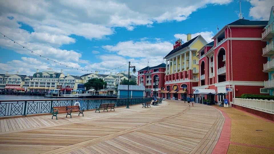 Stroll the lively waterfront boardwalk for sunset views nearby.