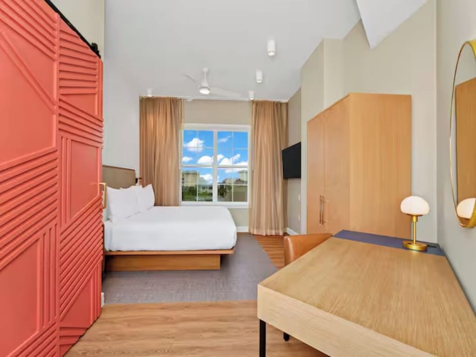 Bedroom. Interior and views may vary based on location and availability.