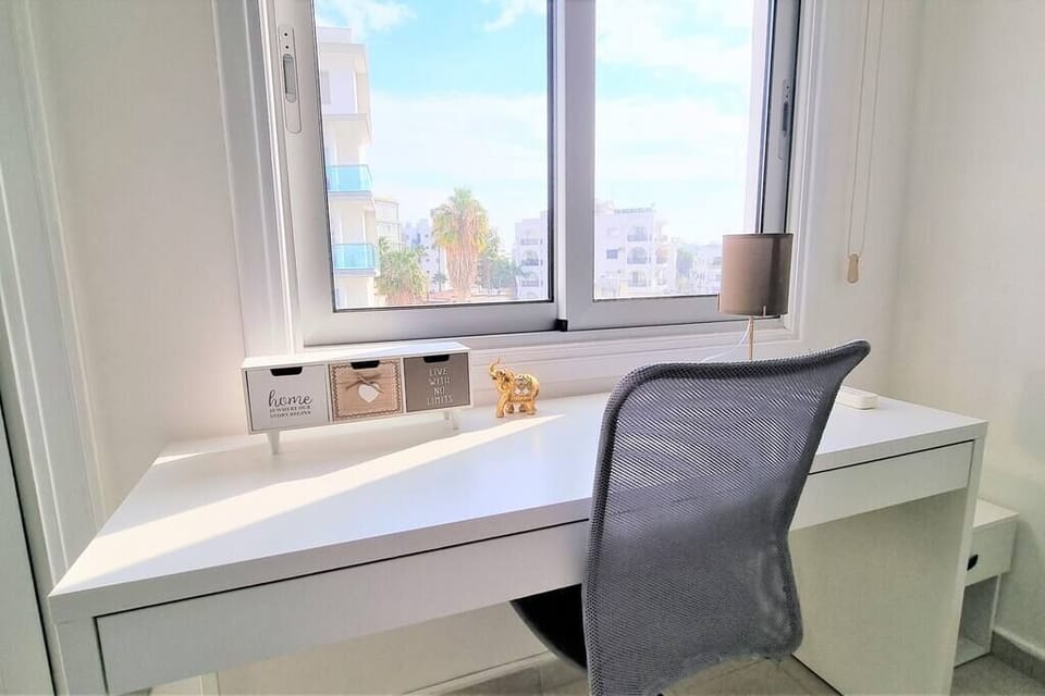 Bright writing desk