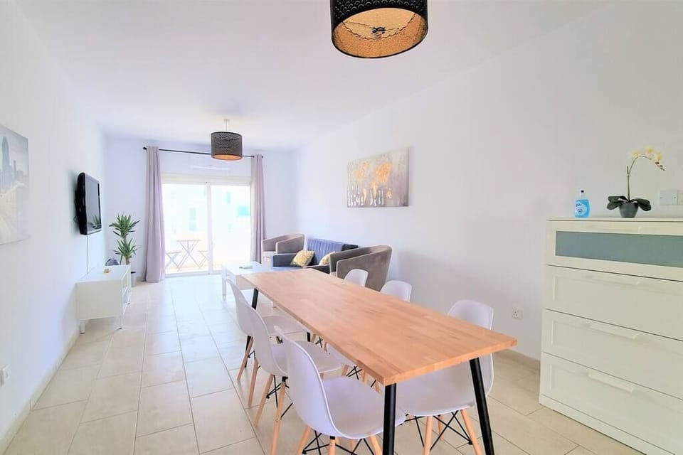 Dining and living room area