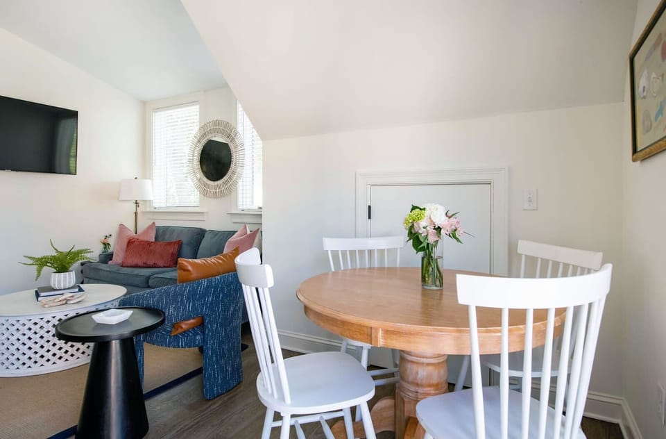 Dining table on second floor