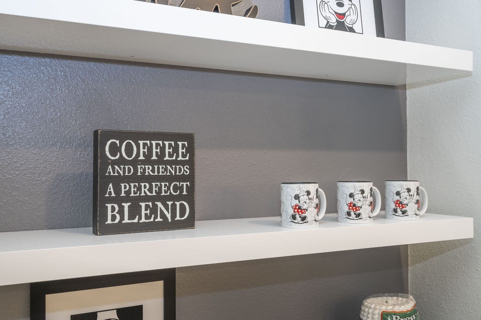 Coffee nook.