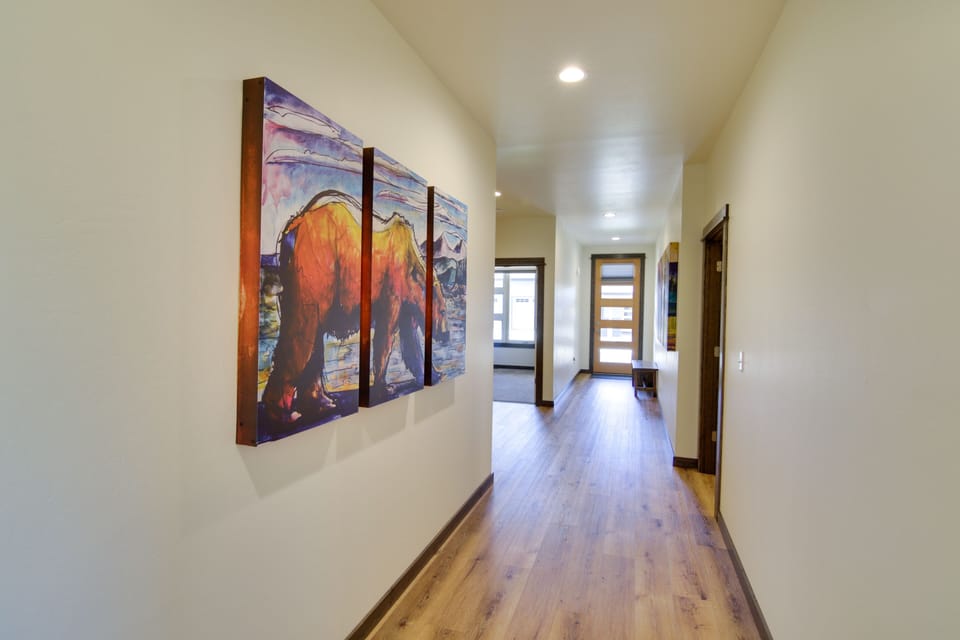 Hallway & Front Entryway