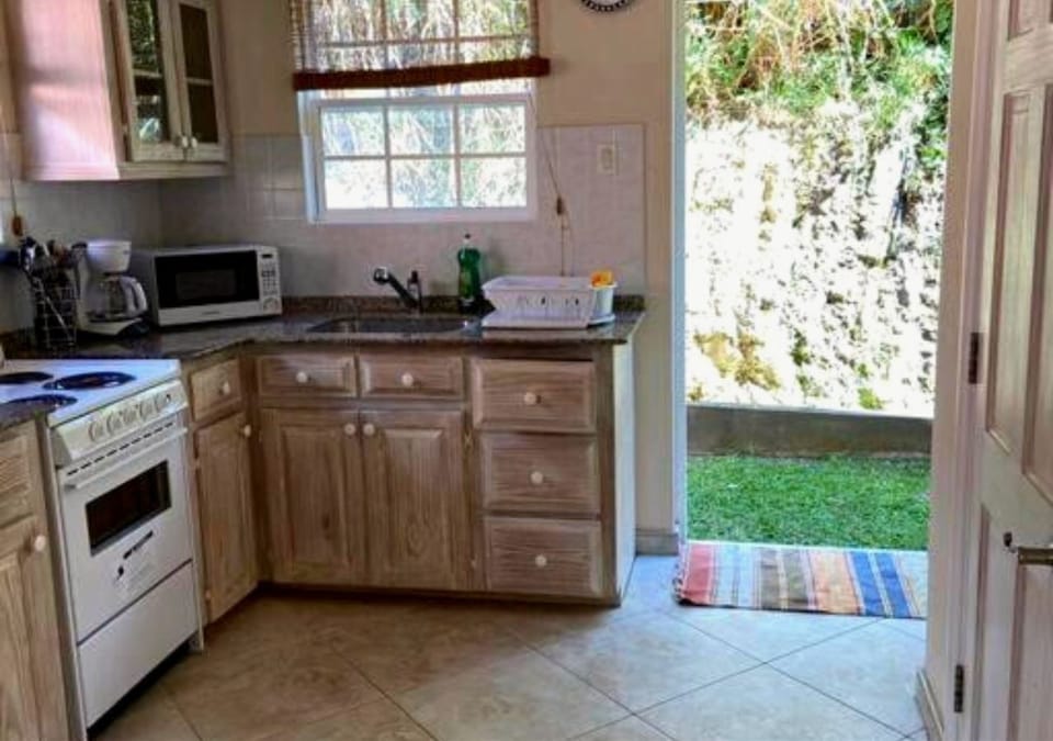 Kitchen with Backdoor 