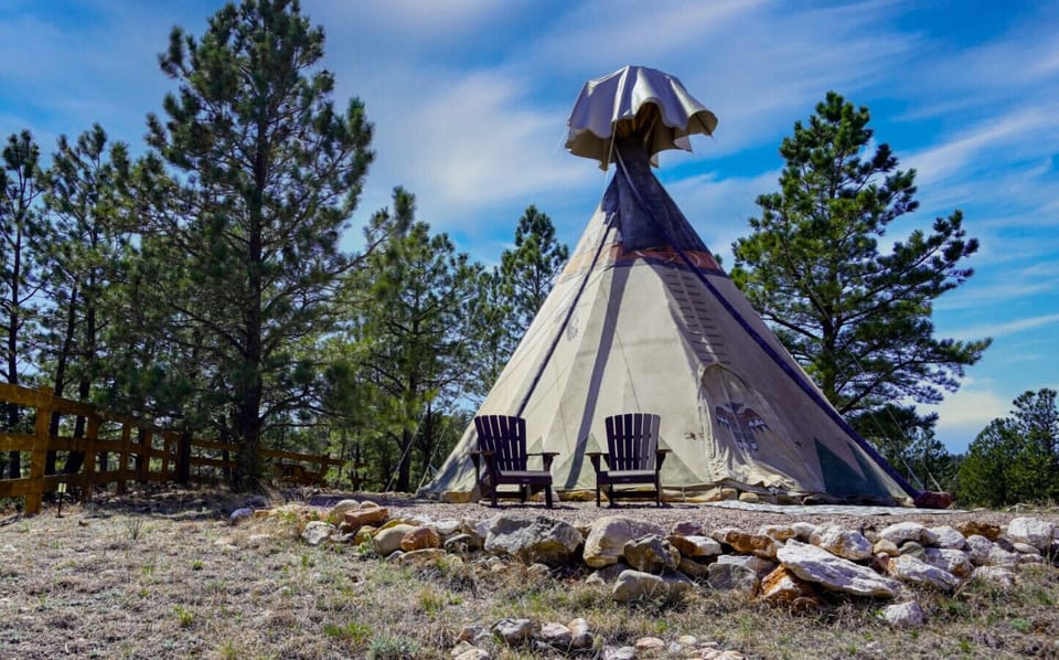 Spend the night in a Black Hils tipi.