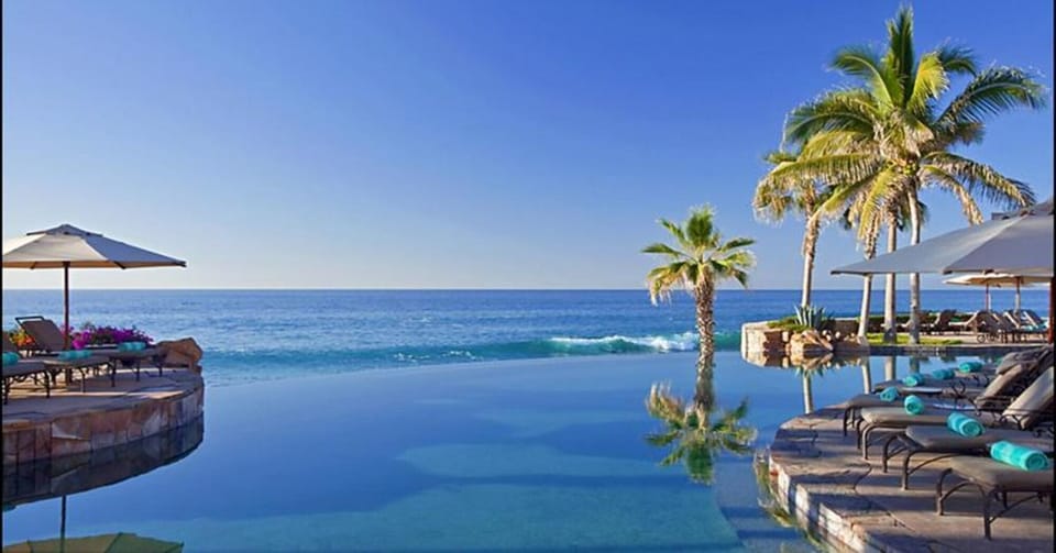 Pools and Beach at Hacienda Del Mar Cabo, Vacation Travel Exclusives