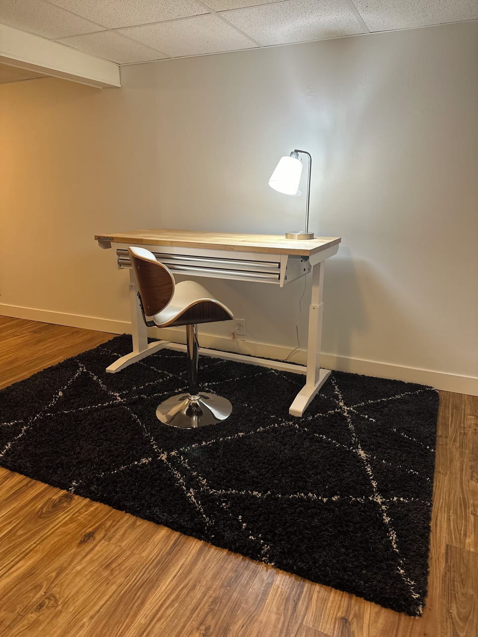 Office space in the basement
