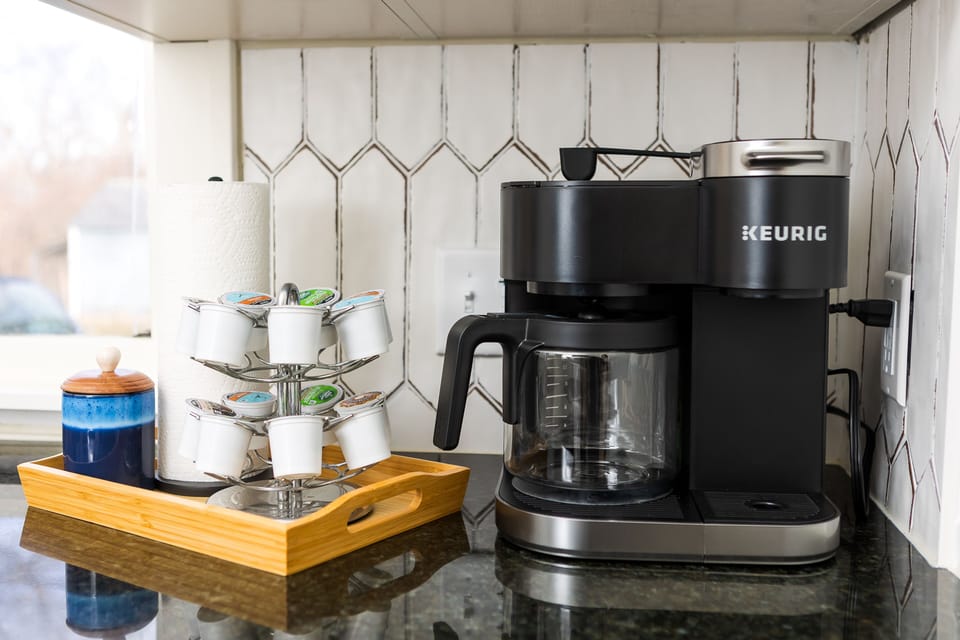 Keurig Duo - you can use grounds or k-cups