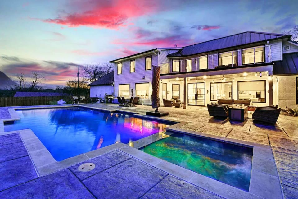 Welcome to Lazy Longhorn! A luxury lakefront 5 bedroom home in Azle, TX