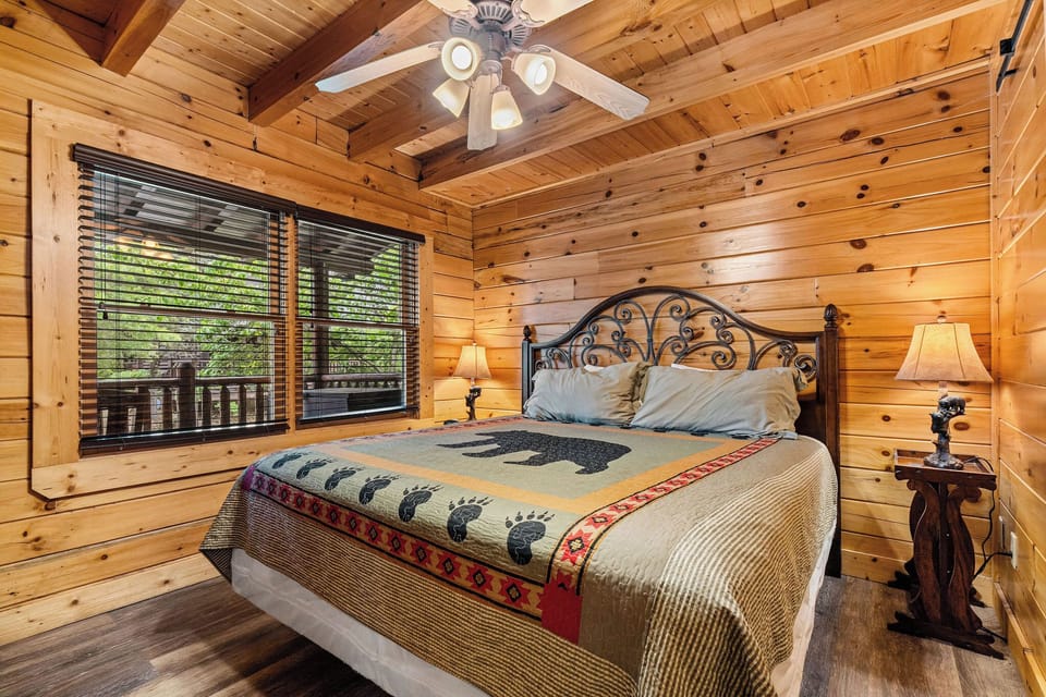 king bed