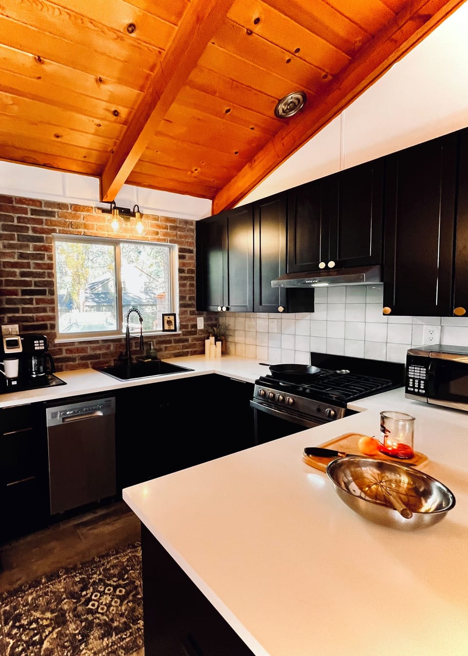 The Kitchen is set up with amenities to make the best meals