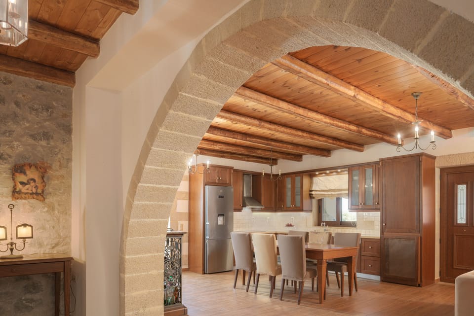 Features a fully equipped kitchen for culinary wonders.