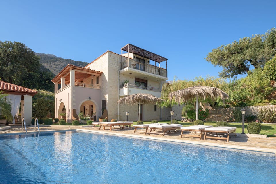 Geroulious Kastro reigns sublimely, featuring spectacular outdoor pool settings.