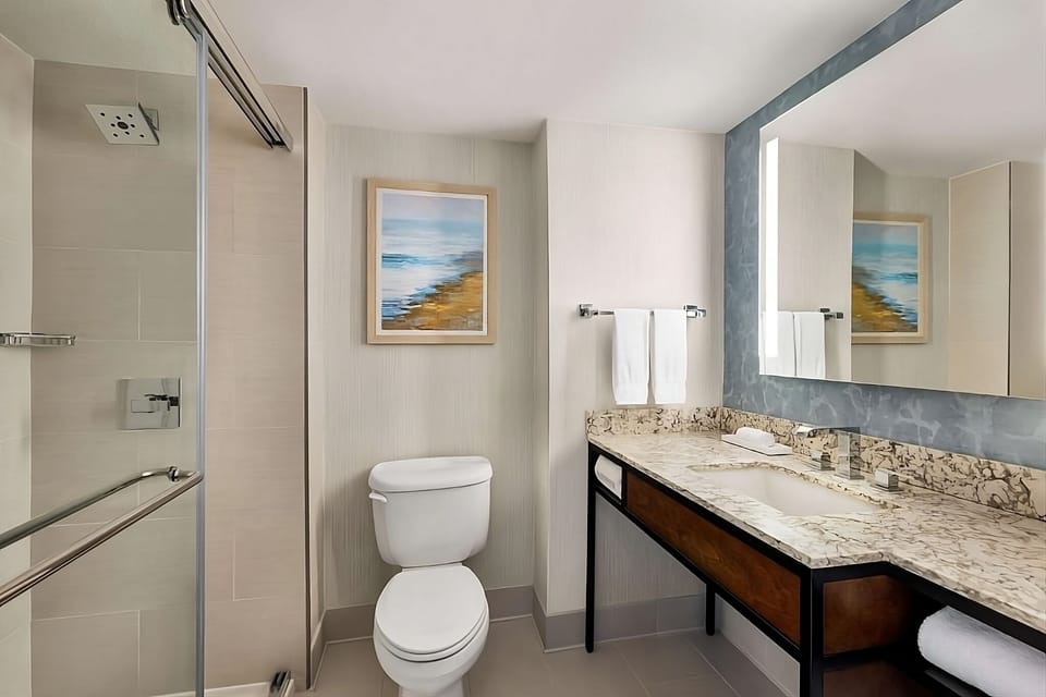Bathroom with all essentials needed