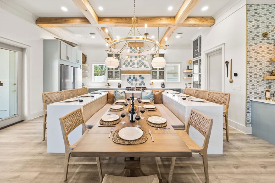 1st Floor Fully Equipped Kitchen and Dining Area