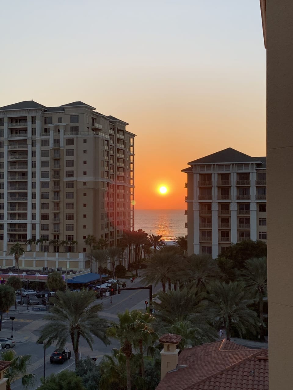 Balcony View (Sunset)