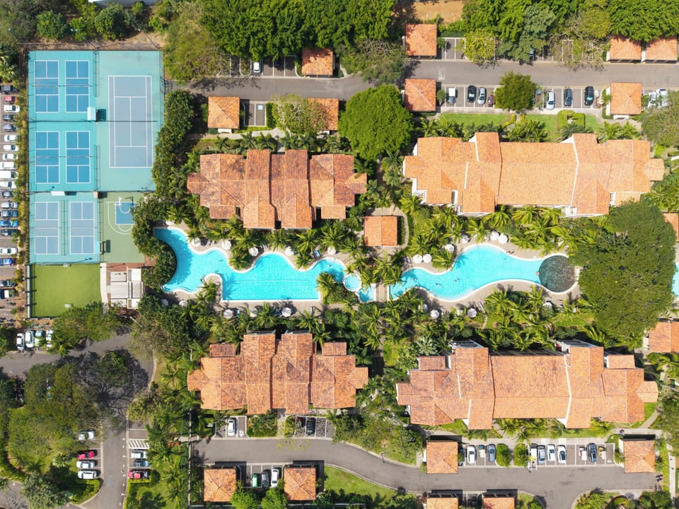 Paradise looks even better from up here.