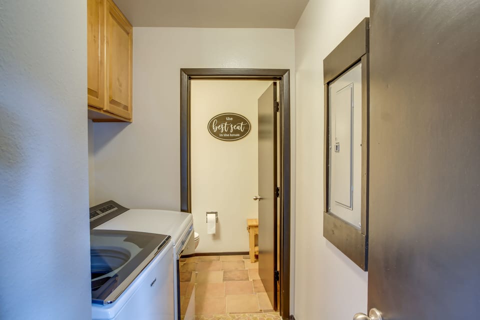 Washer & Dryer | Half Bath