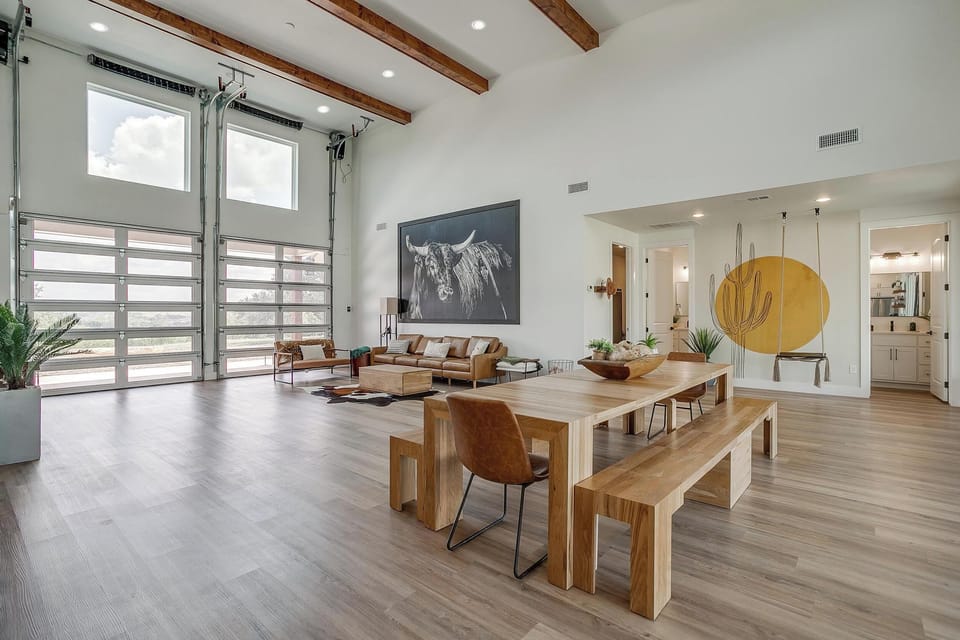 Our dining room creates the perfect atmosphere for every gathering!. 