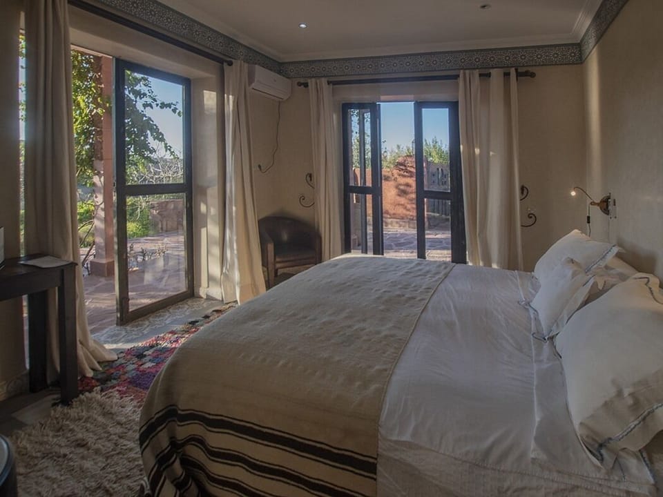 One of the Toubkal's bedroom