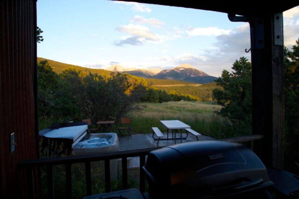 View from grill porch