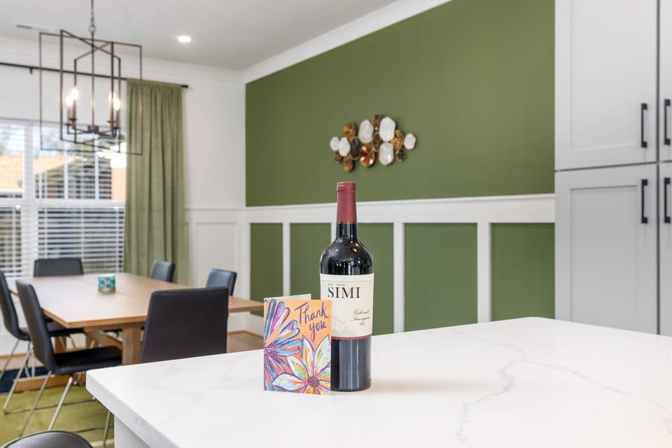 Our kitchen and dedicated dining room are an entertainer's dream.