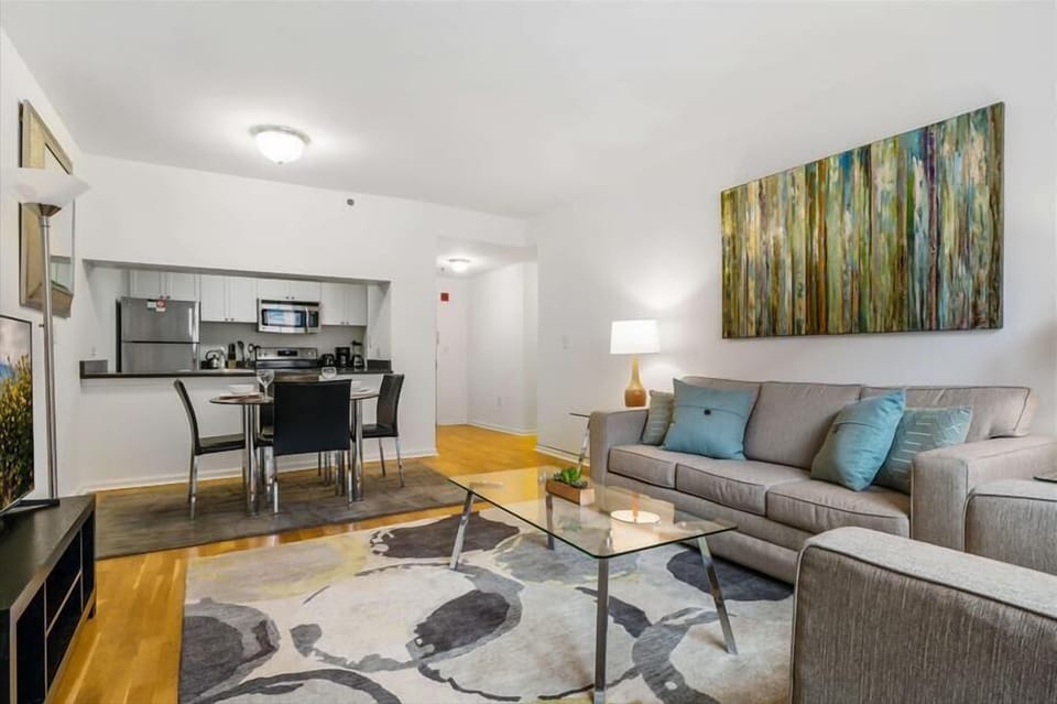 Hoboken 1 Bedroom Living Room