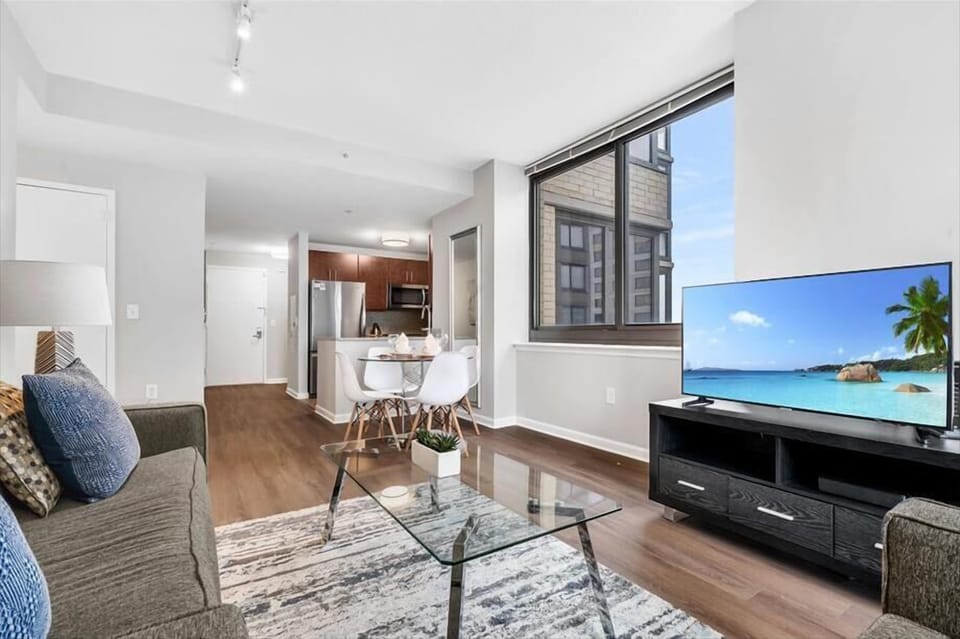 Jersey City 2 Bedroom Living Room