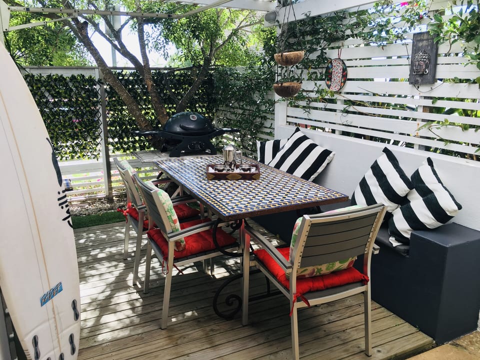 alfresco dinning - ground lvl