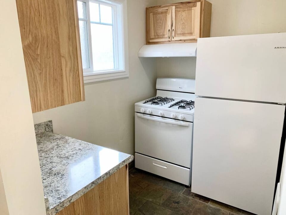 Kitchen with appliances you`ll need for your stay!