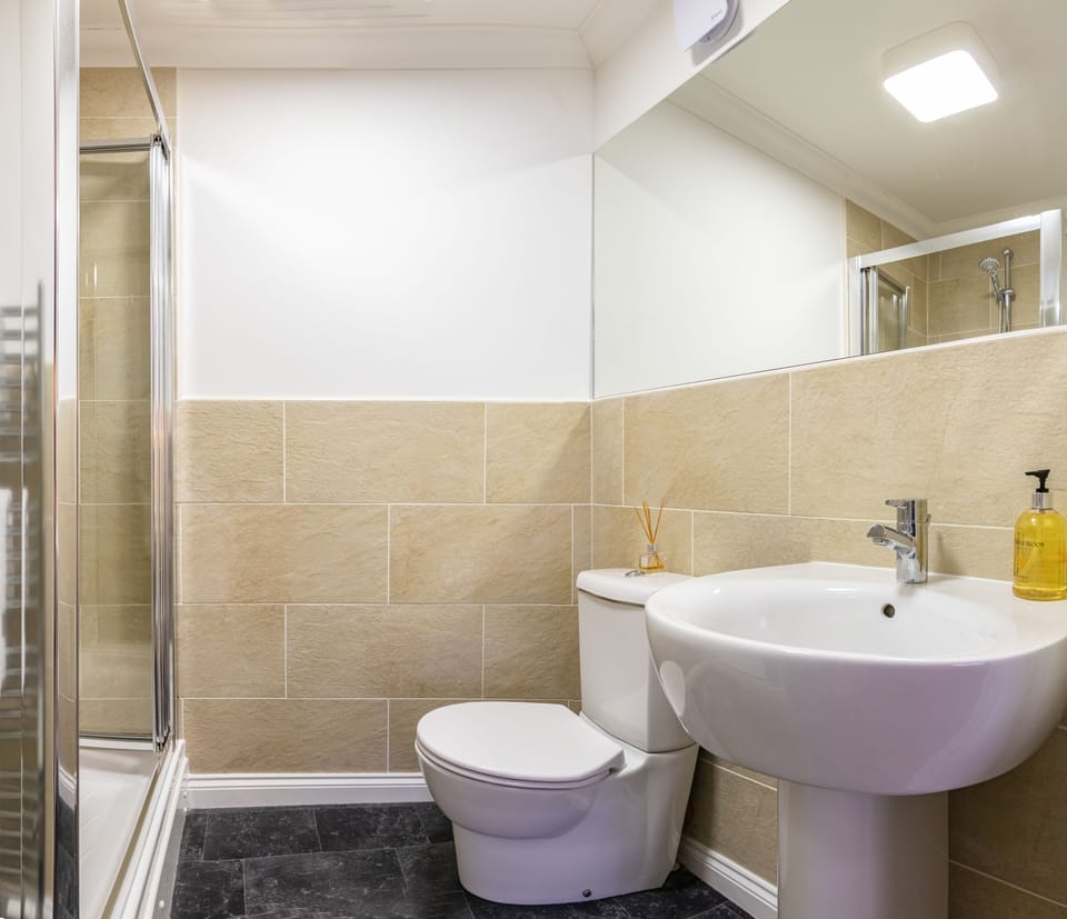Ensuite Bathroom - Ground Floor Apartment