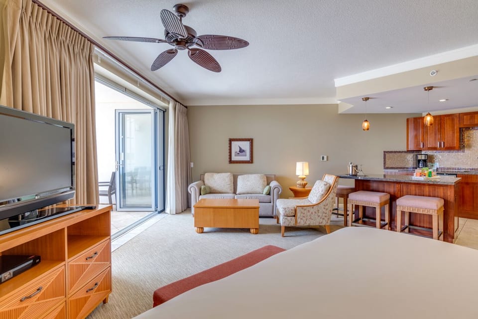 Living area. Interior and views may vary based on location and availability.