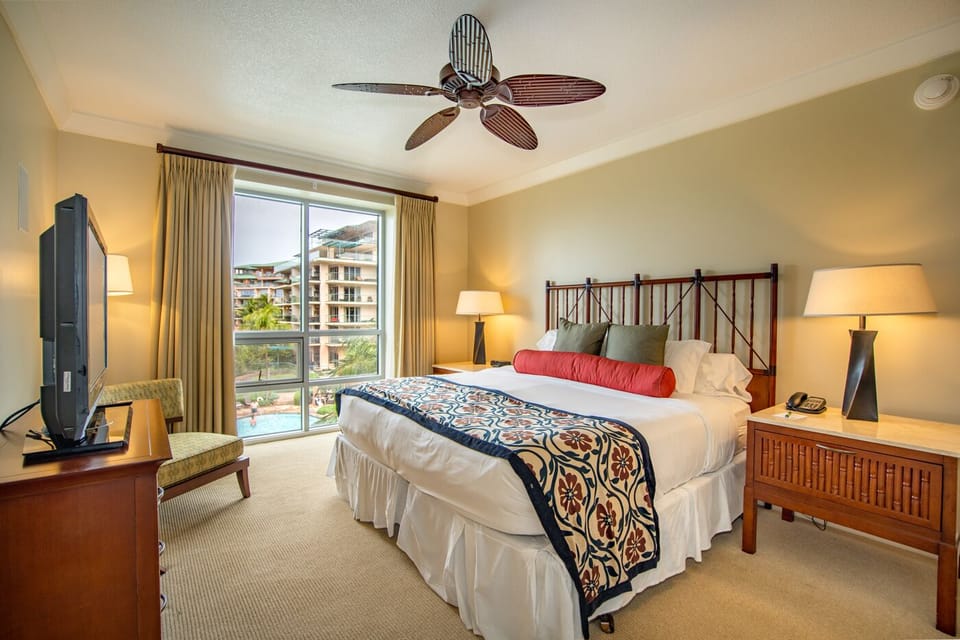 Bedroom. Interior and views may vary based on location and availability.