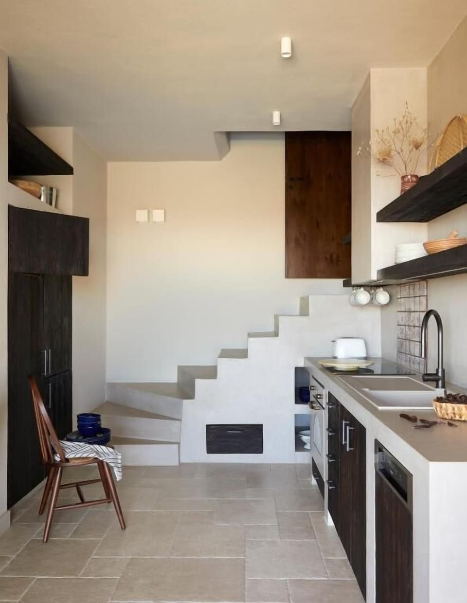 Kitchen area on the ground floor to prepare your meals 