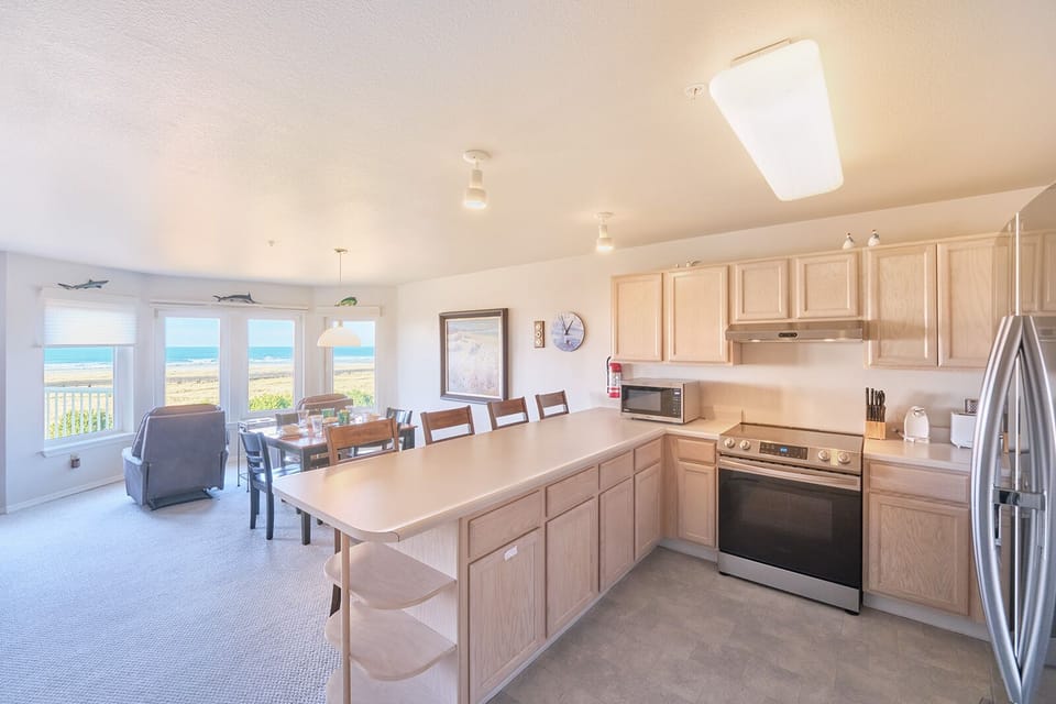 Updated appliances throughout the kitchen makes cooking and cleaning a breeze!