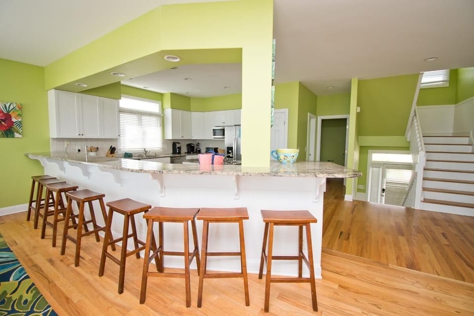 Kitchen has Bar Seating