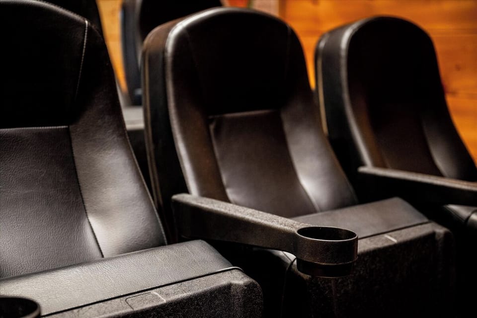 Mountain Getaway's theater room